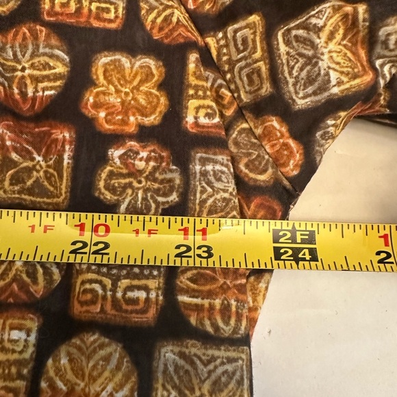 Tori Richard Honolulu Men’s Hawaiian Cotton Lawn Button Up Short Sleeve Size L - Picture 8 of 9